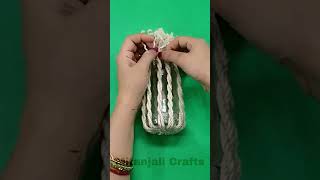 Empty Glass Bottle &amp; Waste Material Reuse Ideas #Shorts