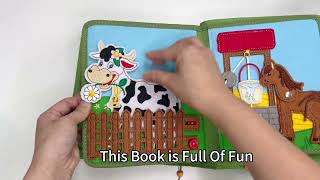 The Best Montessori Busy Book (Busy Farm My First Book) For Kids screenshot 2