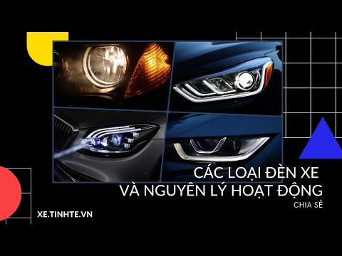 Video Đèn halogen, đèn xenon, đèn LED, đèn laser là gì và... - youtube