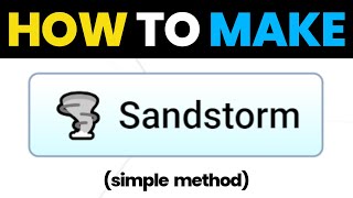 How to Make a Sandstorm in Infinite Craft - Simple Guide