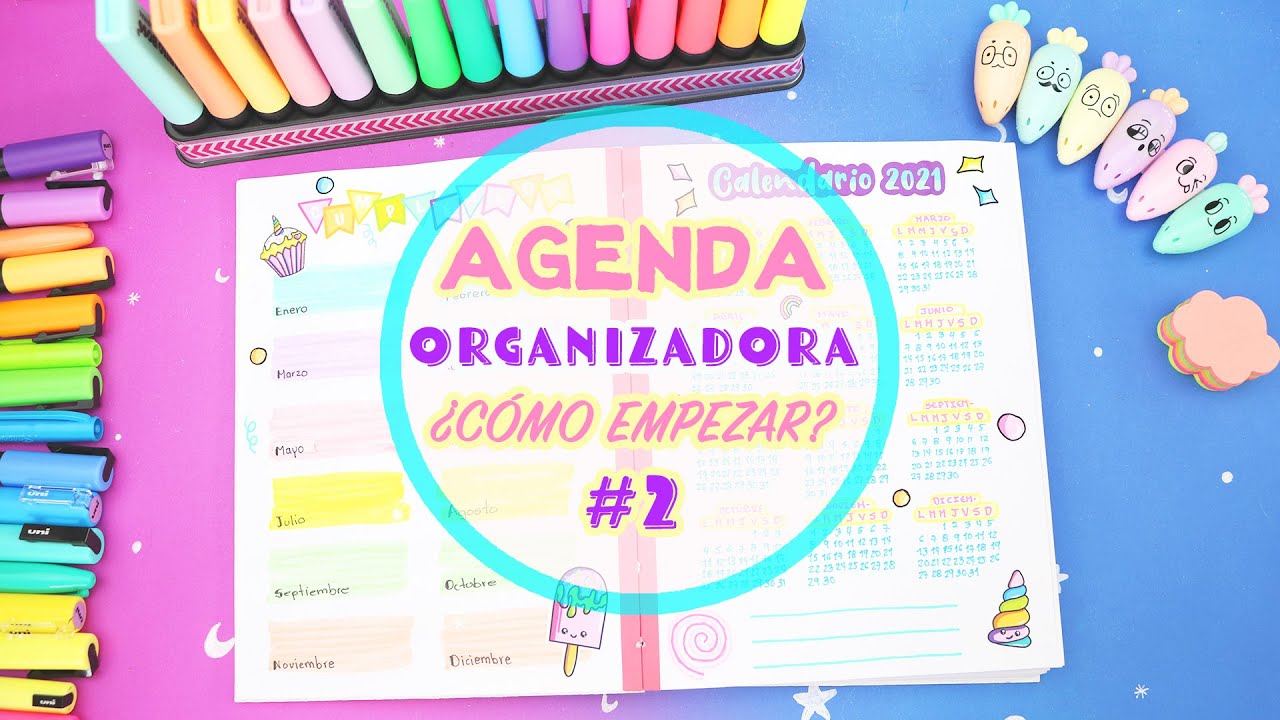 AGENDA - Bullet Journal - ¿Cómo empezar? - Planéate conmigo | Manualidades aPasos