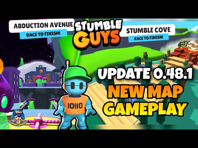 Stumble Guys NEW UPDATE 0.48.1  Stumble Cove, Abduction Avenue