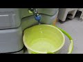 雨水タンク（雨音くん200L）蛇口をひねってみた