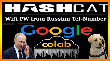 Restoring WPA phone number Passsword with Hashcat on  google colab - FREE!