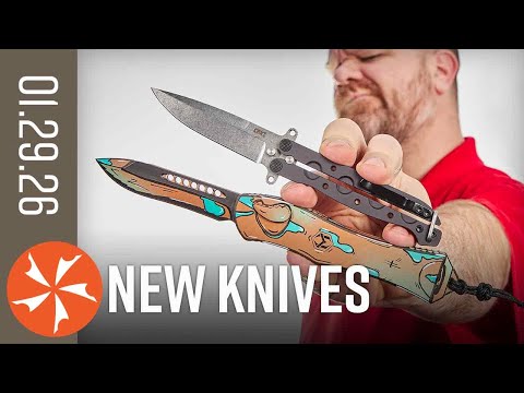 Are These Useful? - New Knives January 29th, 2026 at KnifeCenter
