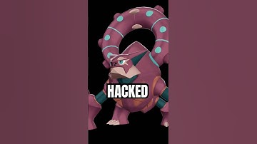 the fight against a hacked pokemon 🤨