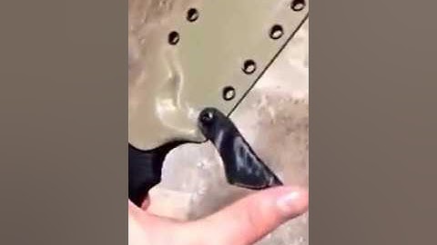 Pivot Locking Kydex Sheath.