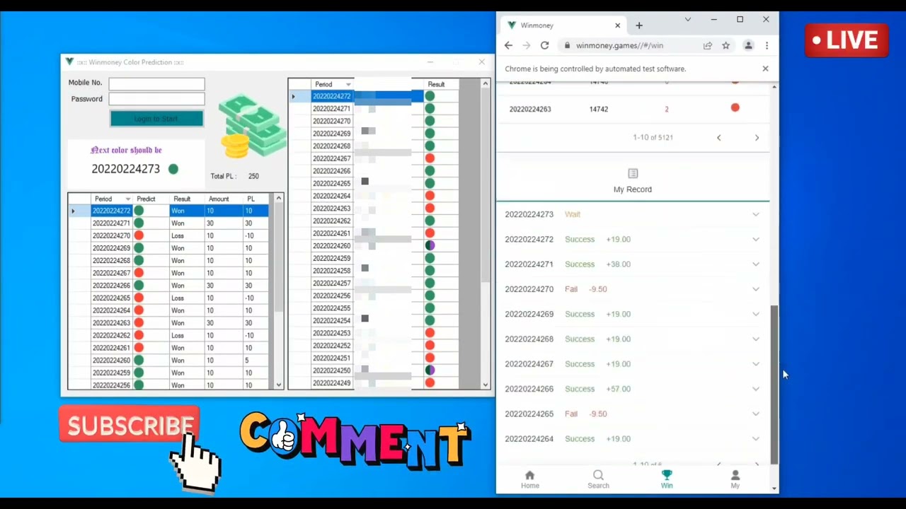 color prediction free hack winmoney rxce