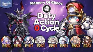 My General and Firefly | 0-Cycle Memory of Chaos - Duty Action [Honkai Star Rail]