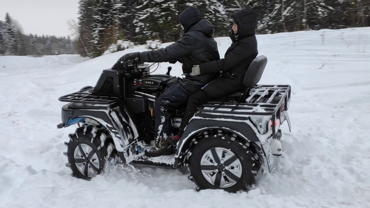 Самодельный квадроцикл из Ваз - YouTube