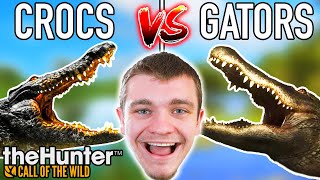Crocs VS Gators! Hunter Call of the Wild!