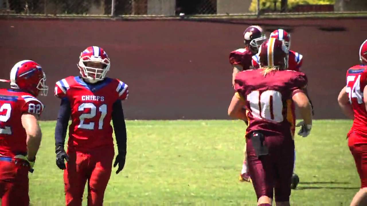 2015 Gridiron SA Round 6: South City Chiefs vs Adelaide University