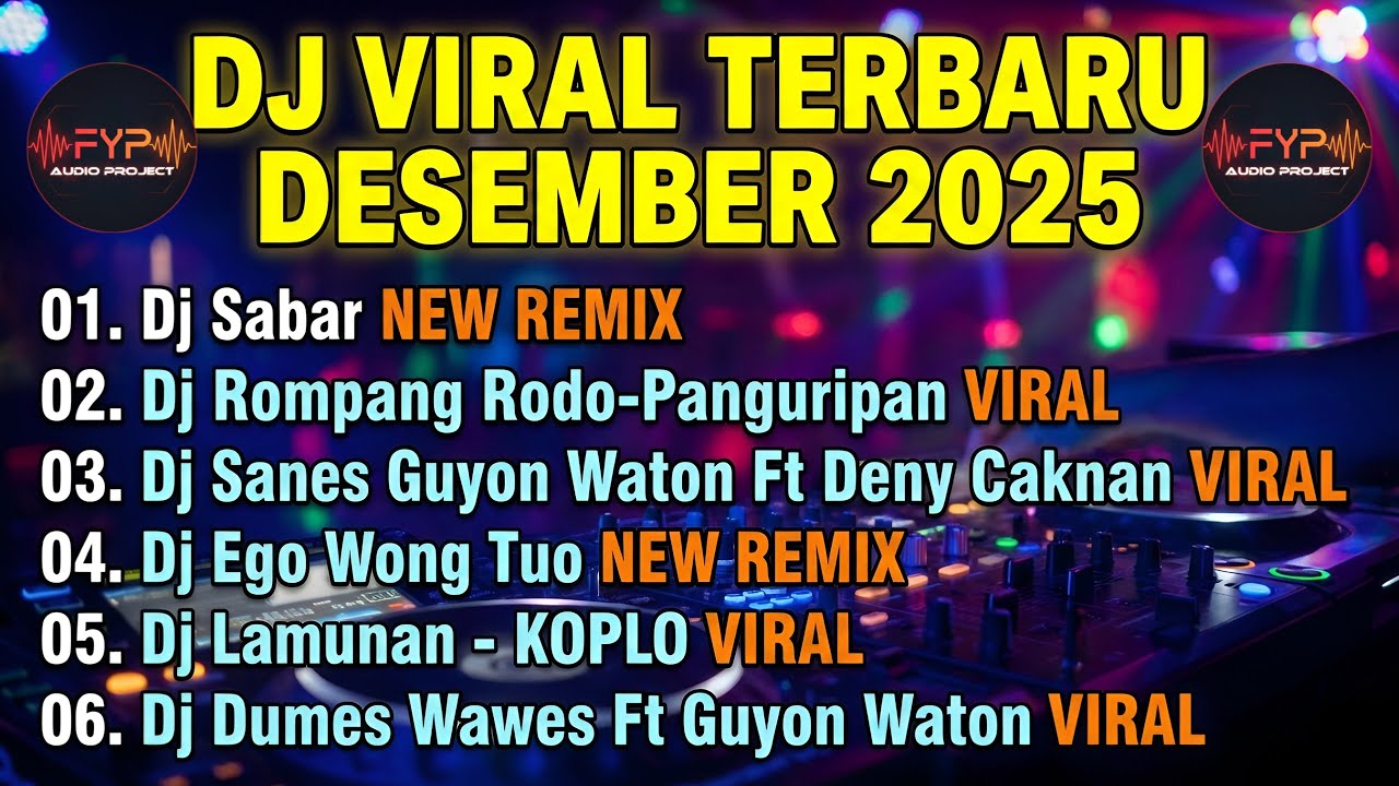 DJ JAWA REMIX TERBARU DESEMBER 2025 FULL BASS - DJ KALAH KARO BONDO FULL BASS