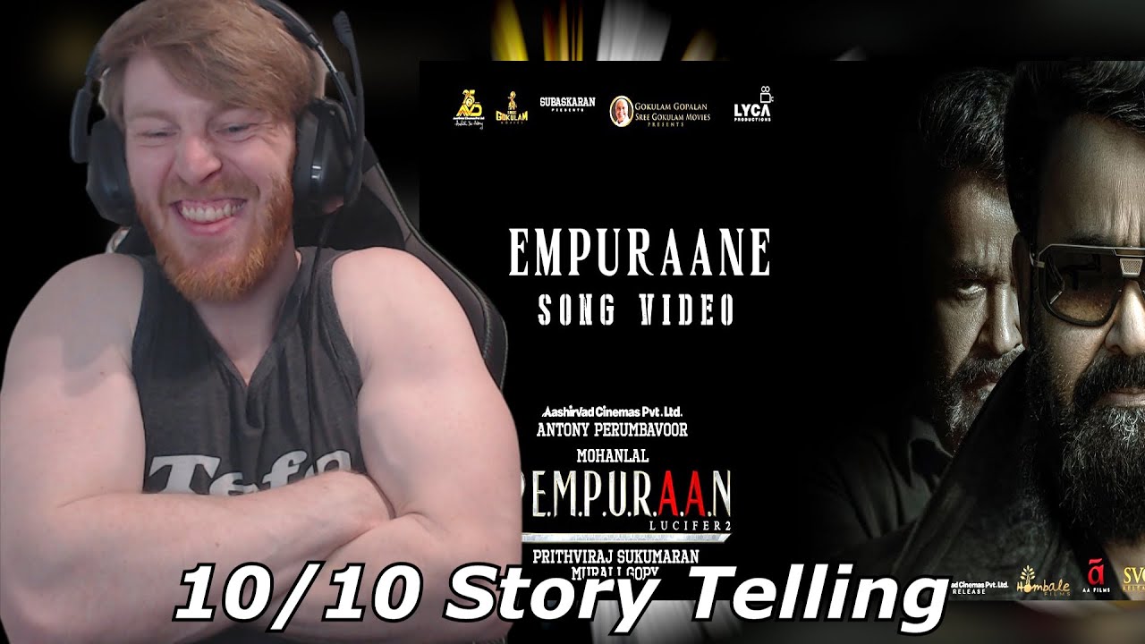 Empuraane Video Song - L2E Empuraan | Mohanlal | Prithviraj Sukumaran • Reaction By Foreigner