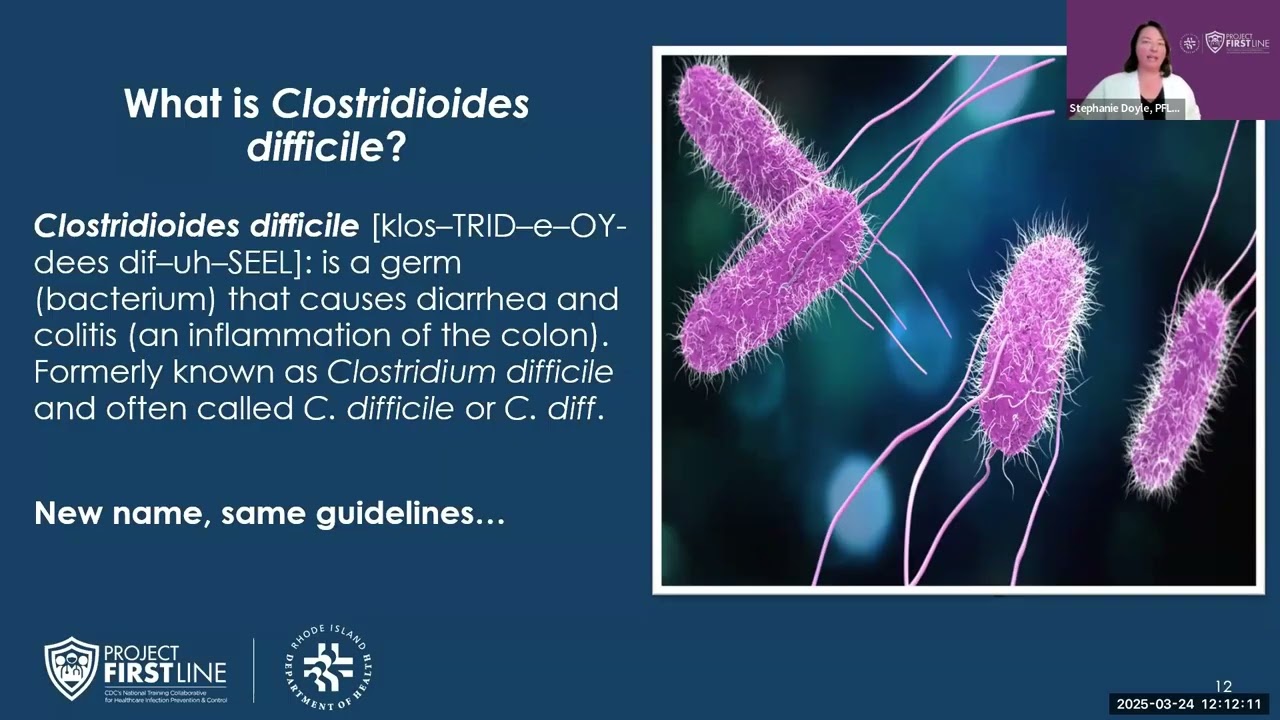 Preventing Clostridioides difficile Infections | A Refresher Session
