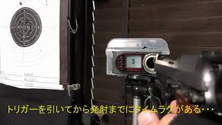 マルゼン　ベレッタ　M93R　リキッドチャージで初速計測