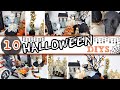 10 QUICK & EASY HALLOWEEN DIYS | Spooky Home Decor You Can Make Last Minute For Halloween In 2021!