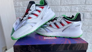 Adidas ZX 2K BOOST GAMORA распаковка и обзор кроссовок. Guide