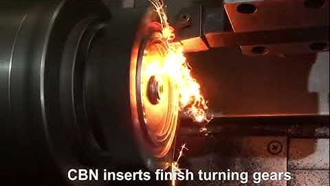 Hard Turning CBN inserts for gear turning