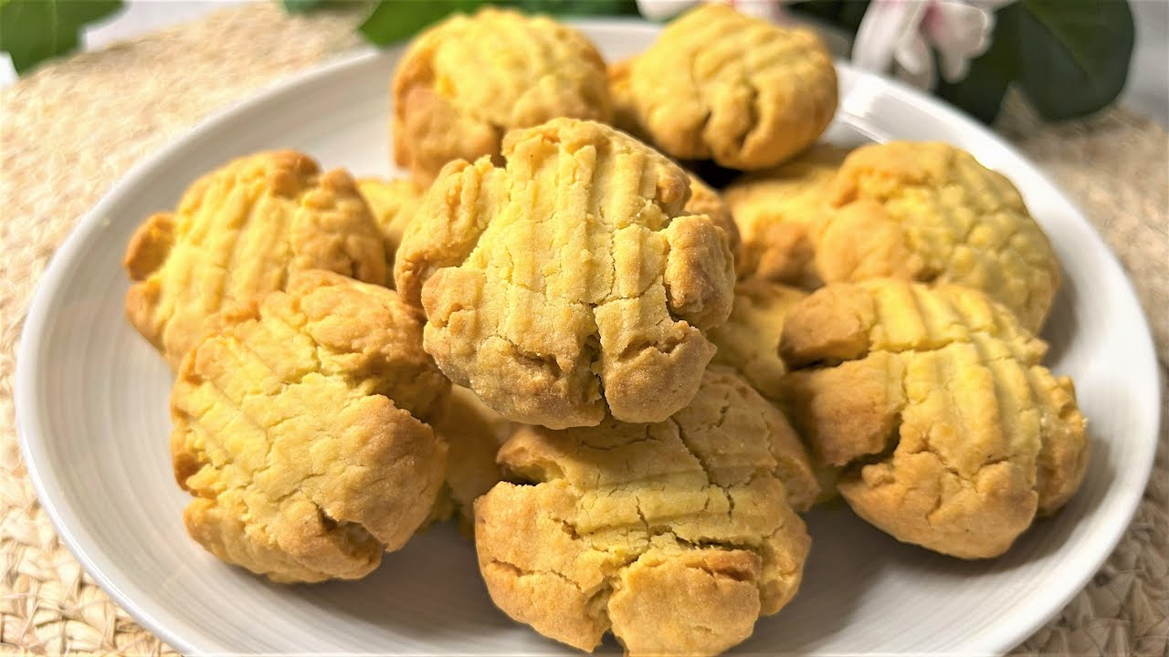 Take a Fork and Make Butter and Egg Yolk Cookies Perfect for Tea YouTube