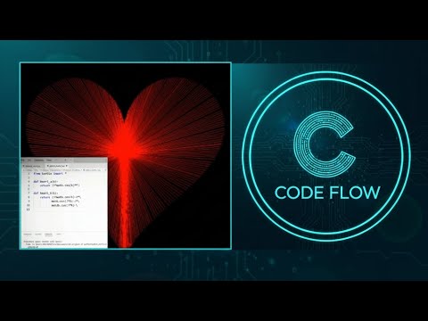 How to draw a heart in python 🐍 using turtle 🐢 graphics / Beginner ...