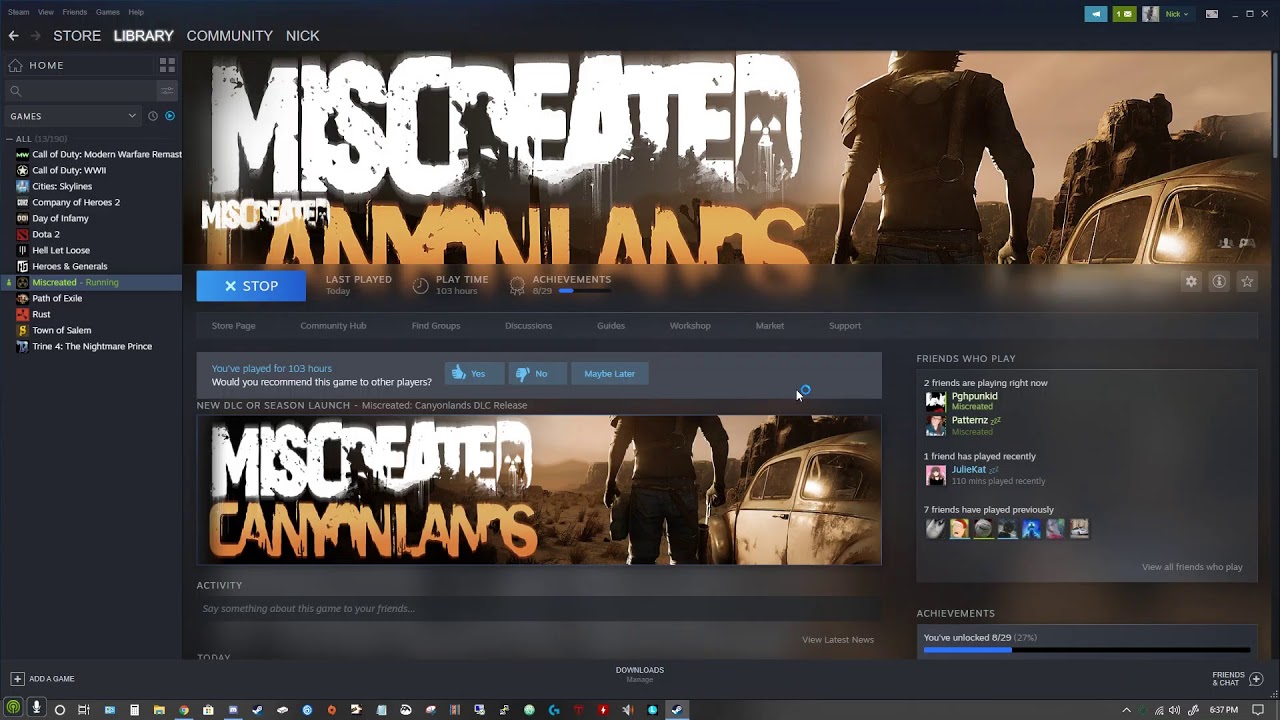 Miscreated Game Play Pt. 3 Scavaging supplies for friends.