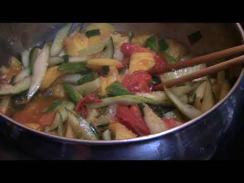 How to Make Vegetable Stir Fry (Tomato, Cucumber, Pineapple) - JQ Food 2022.12.07 MVI 4838