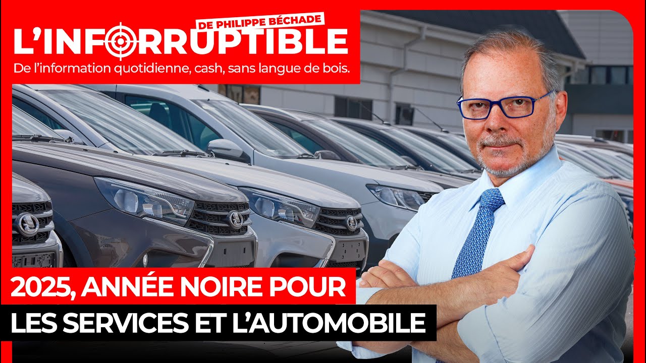 2025, année noire pour les services et l’automobile