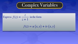 Complex variables