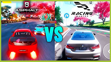 Asphalt 9 VS Racing Master Comparison (Gameplay & Sound) | Which Is BEST?
