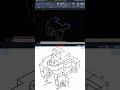 AutoCAD Isometric Drawing #autocad #caddrawing #autocadtutorial