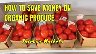 How to eat organic on a budget