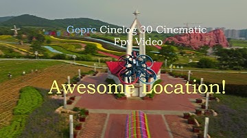 Awesome Location!! Cinematic Cinewhoop fpv video with Geprc Cinelog 30| Insta360 Go 2|