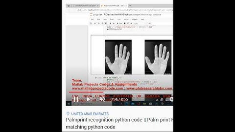 Palmprint recognition python- Palm print ROI feature extraction and matching-PYTHON-IMAGE PROCESSING
