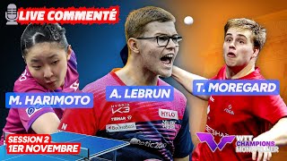 Wtt Champions Montpellier Alexis Lebrun En 14 De Finale