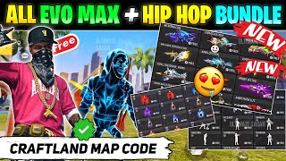 ALL EVO GUN MAX CRAFTLAND CODE || CRAFTLAND MAP CODE || FREE FIRE CRAFTLAND CODE