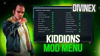 GTA 5 Mod Menu for PC | BEST Kiddions Cheat 🔥 Money Hack & Online Mods [UNDETECTED] 2026 screenshot 1