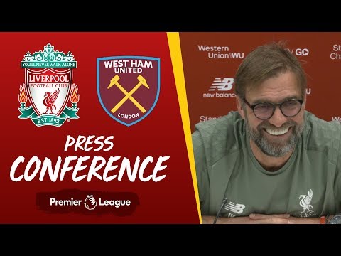 Jürgen Klopp's pre-match press conference | West Ham