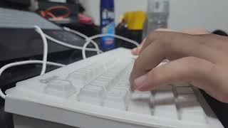 Qsen DT35 키스킨 타건
