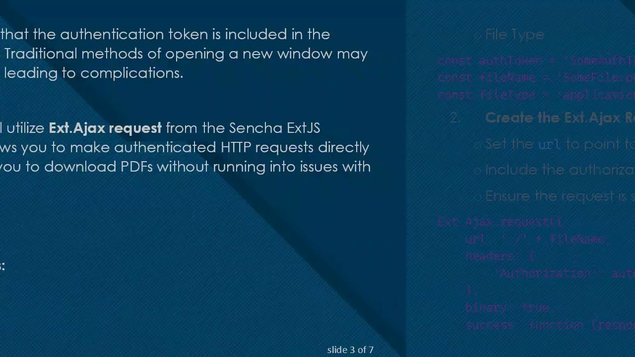 How to Download PDFs from a Django Backend with Sencha ExtJS Authentication