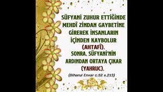 Süfyani̇ Zuhur Etti̇ği̇nde, Hz. Mehdi̇ Zi̇indan Gaybeti̇ne Gi̇rer