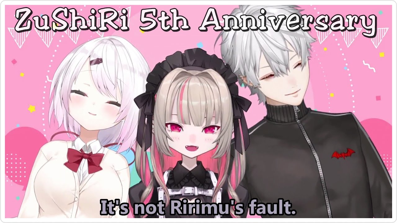 【ENG SUB】zushiri's 5th anniversary | Kuzuha | Shiina Yuika | Makaino Ririmu