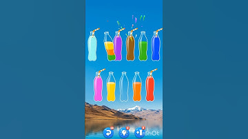 Water sort colour #puzzle game #gaming video #short video #viral video