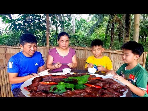 Video Ba rọi Xào mắm ruốt, chấm cà pháo xoài chua, đầy ắp kỷ... - youtube