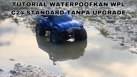 WPL C24 TUTORIAL WATERPROOF & TEST