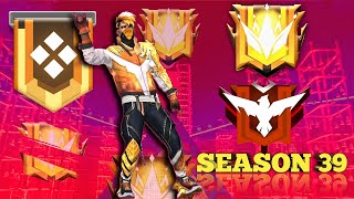 NEW SEASON 39 RANKED GAMEPLAY FFWS BUNDLE || ST Free Gaming 22 - Free Fire Max