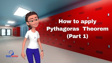 How to solve Pythagoras theorem questions (step by step) - Part 1