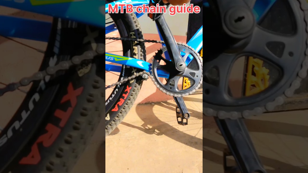 Home made Chain Guide💯🔥 