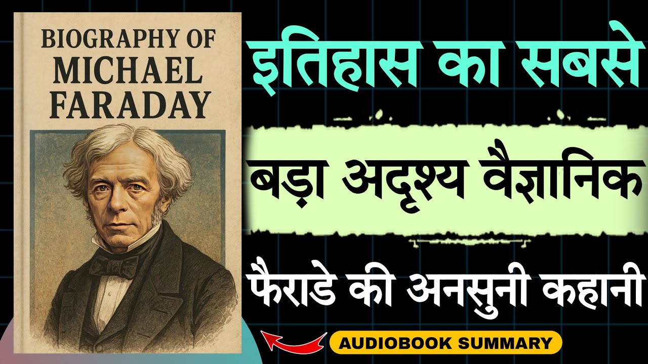 Biography Of Michael Faraday in Hindi | बिजली का भगवान! 🤯 | Audiobook school