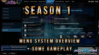 Season 1 Mecha BREAK Menu system skim for future reference + gameplay
